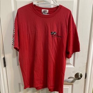 Honda Racing Pace Race Wear Vintage Tee Shirt Red Men’s Size Large
